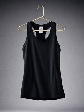 Athleta Black Racerback Tank Top Athletic M